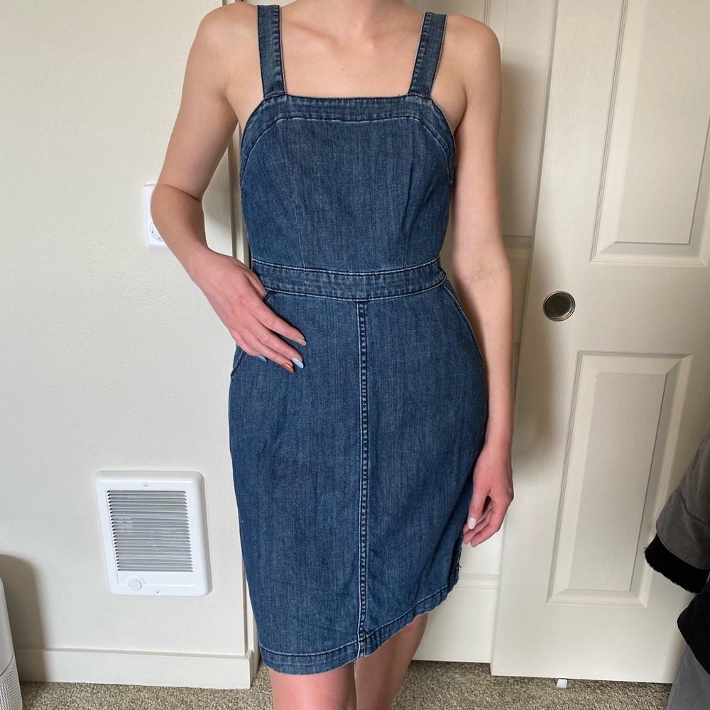 denim dress